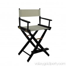 Extra-Wide Premium 30 Directors Chair Natural Frame W/Hunter Green Color Cover 563751144